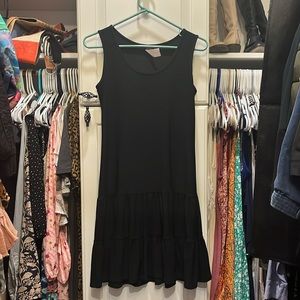 MSK petite lbd ruffle bouncy perfect little mini sz pm